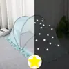 Fabricante Original Mosquitero Transfronterizo para Cuna de Bebé para Niños, Plegable, Opaco, Sin Fondo, Anti-Mosquitos, Anti-Polvo, Universal