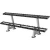 Ingido - Soporte para mancuernas doble PTT0265 para gimnasio, comercial, engrosado, ensanchado, mejorado, resistente y duradero.