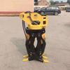 Excavadora pinza giratoria cortacésped multifunción chatarra hierro fijo acero pinza equipo mayoreo