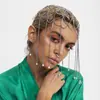Cadena de Metal con Borla para el Cabello Cadena para el Cabello Estilo Étnico Europeo y Americano Colgante de Pedrería Tocados Accesorios para el Cabello Cadena para el Cabello