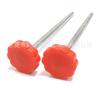 30mm-m8/m6 flor de ameixa âncora de plástico pé ajustável de plástico móveis almofada de pé ajustável fabricantes de pés