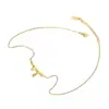 Collar de Lujo Accesible con Colgante de Titanio y Oro de 18K con Forma de Gota de Lava, Estilo Ins de Celebridad de Internet Europeo y Americano, Versátil, de Nicho, Gama Alta para Mujer
