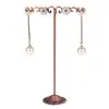 Soporte Creativo de Arte en Hierro para Exhibición de Joyería de Aretes Colgador para Almacenamiento de Aretes Soporte de Exhibición de Joyería para Orejas para Exhibición en Puesto