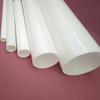 Suministro Directo de Fábrica de Extrusión Alta Resistencia al Impacto Transparente Blanco Lechoso Diámetro Exterior 16 20 32 50 Tubo Roscado de Ingeniería de Plástico PC