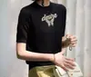 2026 Verano Único y Súper Elegante Camiseta de Manga Corta con Cuello Polo Color Café Tejido Superior para Mujer