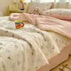Colcha de Gasa de Doble Capa con Sensación de Nube Clase A para Verano Colcha Fresca de Verano Colcha para Aire Acondicionado Colcha Individual para Estudiante de Dormitorio Núcleo de Colcha para Primavera y Otoño Universal