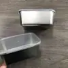 Acero Inoxidable Sellado para Verduras Frescas en Refrigerador Caja de Almacenamiento de Alimentos Empaque de Comida de Cafetería Caja Sellada para Frutas Lunch Box