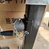 Pata de estacionamiento para remolque de manivela 0 kg Ton RV, Patas de semirremolque, Soporte de plataforma plana para yate, Tubo cuadrado de 5 toneladas