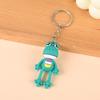 Llavero de PVC de dibujos animados tridimensional de goma suave 3D silicona colgante para llave de coche recuerdo escolar colgante personalizado