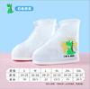 Cubrezapatos de Lluvia de PVC para Niños, Antideslizantes, Gruesos, Resistentes al Desgaste, Portátiles, No Desechables, para Niños y Niñas, Adecuados para Uso Escolar