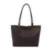 Bolsa de Tote de Cesta de Verduras de Gran Capacidad para Otoño Bolso de Hombro Único Nuevo y Elegante Bolso Sencillo Tejido para Debajo del Brazo