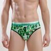 Calzoncillos nuevos para hombre de seda de hielo estampados directos de fábrica calzoncillos sexys transpirables de estilo chino cabello de primera generación
