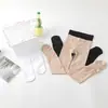 Meia-calça Infantil Primavera e Outono Fina Dança Meias de Seda Branca Leggings para Bebês Meias de Dança para Prática Antiderrapante