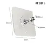 Ganchos de Pared Fuertes Adhesivos, Ganchos Transparentes, Ganchos sin Taladro, Ganchos Resistentes sin Rastro para Baño y Cocina