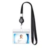 AMAZON AMAZON venda quente transfronteiriça porta-cartão de identificação crachá de trabalho ID cordão fivela de puxar fácil puxar fácil em estoque