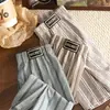 Pantalones cortos de verano transpirables para hombre, de rayas, corte holgado, talla grande, versátiles y cómodos, tipo bóxer