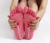 Calcetines de Yoga Antideslizantes para Mujer al por Mayor, Calcetines Deportivos para Fitness y Baile, Calcetines de Pilates con Dedos Separados, Calcetines de Cinco Dedos