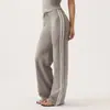 Conjunto de Ropa de Yoga Transfronterizo Ajustado Secado Rápido Bloque de Color Chaqueta de Manga Larga Conjunto de Pantalones Rectos Sueltos para Correr al Aire Libre Fitness