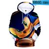 Sudadera de manga larga con capucha y estampado digital 3D de Amazon, de tendencia transfronteriza