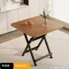 Mesa Pequena Dobrável Mesa de Jantar para Casa Apartamento Pequeno Casa Simples para Alugar Barraca Portátil para Exterior Mesa Quadrada de Jantar