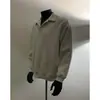 Suéter de punto minimalista Cleanfit de dos botones con cuello, color liso, corte holgado, estilo de alta gama, unisex, adecuado para el trabajo y el uso casual, manga larga