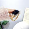 El Nuevo Modelo Es Adecuado para Apple Watch Iwatch10Se98765 Correa Metálica de Mariposa Incrustada de Diamantes, Pulsera de Moda y Creativa