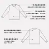 Camiseta de Waffle de Manga Larga Pesada de Otoño 260g para Hombre Ropa Interior Casual Fabricante Venta al por Mayor Personalización Pedido Listo/Entrega OEM