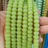 Suministro directo de fábrica cuentas de ábaco de vidrio para nieve cuentas de vidrio 10*8mm cuentas semiacabadas accesorios para pulseras dly