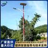 Luz Solar LED para Calle Estilo Étnico Personalizado Poste Cuadrado 6m Iluminación de Parques Étnicos y Zonas Pintorescas Luz de Calle Destacada Fábrica