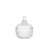 Tarro de cristal para dulces estilo europeo con tapa, caja de dulces, tarro de azúcar, tarro de joyería, tarro de almacenamiento para snacks, seleccionado cuidadosamente, directo de fábrica, para uso doméstico