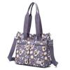 Bolsa estampada feminina, nova, grande capacidade, nylon, lona, bolsa tote, casual, feminina, bolsa transversal de ombro, para todos os gostos
