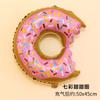 Decoración de Fiesta de Cumpleaños para Niños Globo de Papel de Aluminio con Forma de Donut Helado Postre 18 pulgadas