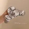 Pinza Pinza de Pelo de Malla Súper Hada con Lazo para Mujeres 2025 Nuevo Flor Rosa Pin de Tiburón en la Parte Posterior de la Cabeza con Tocado para Volumen de Cabello Grande