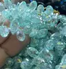 Venta Directa de Fábrica 6X12 Colgante de Gota de Agua de Vidrio Cosido a Mano Cuentas Accesorios para Joyería DIY Cuentas de Gota de Agua con Agujero Horizontal de Cristal