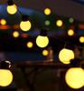 Luz ambiental para exteriores Luz de bola grande Guirnalda de luces LED con luces decorativas para carpa con toldo de camping luces de jardín para camping