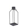 Amazon Cross-border Creative Wind Lamp Metal Candle Holder Sala de estar Ornamentos para casa Castiçal de ferro Lâmpada de vento de chão ao ar livre