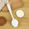 Estropajo de lufa para ollas con mango, cepillo viejo de lufa para platos, estropajo para ollas de mango largo, artículos de limpieza para cocina, venta al por mayor del fabricante