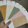 Creativo Estilo Chino Estilo Antiguo Marcapáginas en Blanco Manuscrito DIY Estilo Chino Marcapáginas Batik Papel de Arroz Caligrafía Semimadura Especial