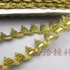 3 lanternas de renda dourada grandes estilo pagode em formato de 8 acessórios de renda DIY para roupas preço por metro