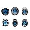 Forro de Almofada para Capacete de Motocicleta Elétrica Não Pressiona o Cabelo Artefato Ventilado Respirável Anti-Odor Almofada Respirável Universal