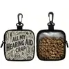 Bolsa de Petiscos para Cachorro Semitransparente Colorida para DIY Transfronteiriço Conjunto de Treinamento para Pets com Gancho e Zíper Bolsa de Treinamento para Cachorro