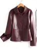 Directamente del fabricante: 2026 Estilo Nuevo Chaqueta Corta de Moda Casual para Mujer con Cuello Solapa, Tops al por Mayor