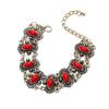 Pulsera bohemia étnica retro transfronteriza europea y americana de turquesa para mujer, personalidad, joyería tallada al por mayor