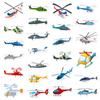 Grande venda 50 adesivos helicóptero transfronteiriço nova capa de celular notebook bagagem adesivos decorativos adesivos à prova d'água repetidamente