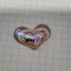 Sapatilhas Estampadas de Coração Ab Fantasy Acessórios Criativos Feitos à Mão DIY Acrílico Brincos Acessórios para Brincos Patches de Joias
