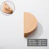 Manija de Armario para Habitación Infantil Manija de Puerta de Gabinete de Dibujos Animados Manija Pequeña de Cajón Estilo Madera Maciza Manija de Armario de Madera Maciza Pac-Man