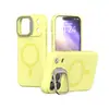 Funda magnética de silicona líquida para iPhone 18 Pro Max, funda con soporte para lente de aire Apple 17