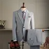 Trajes para Hombre, Casual de Negocios Ajustados, Ropa Formal, Trajes Profesionales para Entrevista de Maestro, Trajes de Boda y Compromiso para Novio