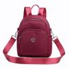Mochila para mujer de tela Oxford de estilo japonés y coreano, color sólido, 2022 Nueva, estilo universitario, mochila pequeña escolar de color sólido para ocio y viajes