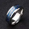 Anillo de titanio europeo y americano de El Señor de los Anillos de moda personalidad creativa anillo de acero inoxidable para pareja venta al por mayor mujeres